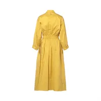美品✨エルメス ルメール期 フレンチスリーブシャツワンピース イエロー 美品✨エルメス ゴルチエ期 フレンチスリーブシャツワンピース