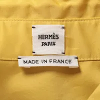 美品✨エルメス ルメール期 フレンチスリーブシャツワンピース イエロー SHIPS（シップス）の「〈手洗い可能〉ラミー4 フレンチスリーブ