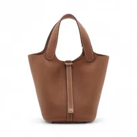 追跡あり★エルメス★ピコタン18(PM) プルノワール G金具 希少！Hermes ピコタン PM 18 ノワール ゴールド金具 (HERMES