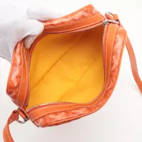 Goyard オレンジ ビジネスバッグ 大きめ 付属ショルダーバッグ GOYARD ゴヤール ショルダーバッグ サンマルタン オレンジ PVC