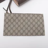 Gucci GGスプリーム トートバッグ ベージュ/ブラウン　本革 GUCCI 【Sale】グッチ GGスプリーム トートバッグ ベージュ