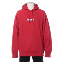 ［美品］Supreme パーカー　赤 Supreme - Supreme シュプリーム パーカー M 赤 【古着】【中古