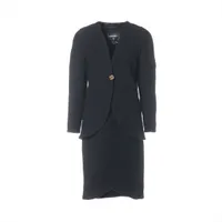CHANEL シャネル カール ラガーフェルド フラップ 保存袋 シャネル 95P コットン×シルク ジャケット 38 レディース