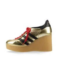グッチ×アディダス ZX8000 23SS スエード×キャンバス スニーカー