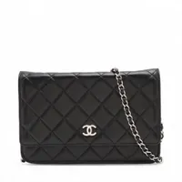 *上品＆実用性を両立*【CHANEL】ラムスキン チェーンウォレット 楽天市場】シャネル CHANEL チェーンウォレット ショルダー