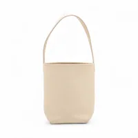THE ROW パーク スモール レザーショルダーバッグ Small Park Tote レザー製のバッグ ブラック – The Row