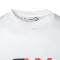 バレンシアガ tシャツ 本物　xsサイズ　バックプリント　ホワイト バレンシアガ tシャツ 本物xsサイズバックプリントホワイト