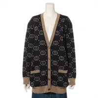 累積売上総額第1位【GUCCI☆グッチ】REVERSIBLE CARDIGAN