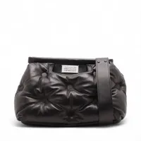 【美品】マルジェラ グラムスラム ショルダーバッグ ブラック レザー Maison Margiela メゾン マルジェラ MAISON MARGIELA SB1WG0028