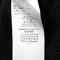 メゾンマルジェラ 20AW コットン パーカー 48 メンズ ブラック