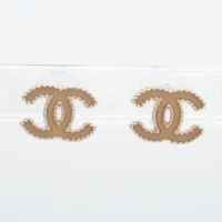 美品　シャネル　ココマーク　ピアス　A12A シャネル ココマーク A12A ピアス(両耳用) GP ゴールド A3766696