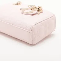 美品☆　ディオール　レディディオール　ラージ　ピンク　2way　ハンドバッグ 楽天市場】ディオール Dior LADY DIOR レディディオール