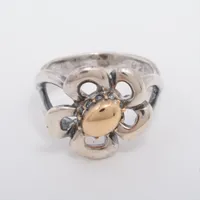 エルメス フラワー リング 54 925 6.3g シルバー A3767600｜中古