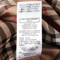 バーバリー ノバチェック ティッシ期 コットン ワンピース I42