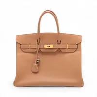 エルメス バーキン35 ルトゥルネ クシュベル ナチュラル ゴールド金具 □I:2005年