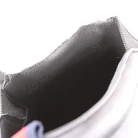 グッチ GGスプリーム PVC スリッポン 8 1/2 メンズ ブラック