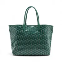 Amyゴヤール　サンルイPM トートバッグ　PVC グリーン 新品未使用 GOYARD ゴヤール サンルイPM バッグ トートバッグ