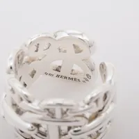 HERMES シェーヌダンクル GM アンシェネ 48号 HERMES シェーヌダンクル アンシェネ リング GM/58 シルバー 925