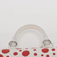 ヴィトン×草間彌生 LV×YK クリュニーMINI M21722 ホワイトxレッド RFID 
