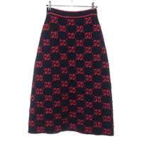 累積売上総額第１位【GUCCI★グッチ】コットン スカート 累積売上総額第1位【GUCCI☆グッチ】コットン スカート (GUCCI