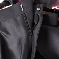 【美品・試着のみ】Alexander McQueen ウールスラックス ブラック アレキサンダーマックイーン Alexander McQueen タキシード