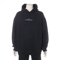 メゾンマルジェラ 21AW コットン パーカー 48 メンズ ブラック