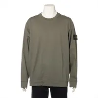 ストーンアイランド コットン スウェット L メンズ カーキ 81563750