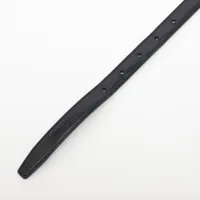 CELINEベルトトリオンフ75！！！ セリーヌ トリオンフ ベルト 75 レザー ブラック A3826299｜中古