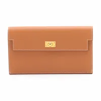 エルメス ケリーポケット ロング ヴォーマダム ロングウォレット