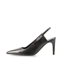 エルメス アンフィニ レザー パンプス 36 レディース ブラック H