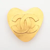 CHANEL ブローチ　ハート 楽天市場】シャネル CHANEL ブローチ ハートロック キー