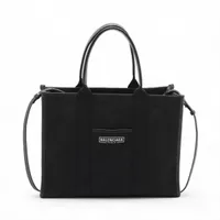 美品✨ヴァレンティノガラヴァーニ トートバッグ Vステッチ レザー ブラック Valentino Garavani ヴァレンティノ・ガラヴァーニ ロック