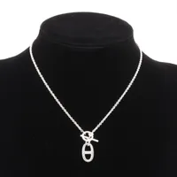 エルメス シェーヌダンクル アミュレット ネックレス 925 10.0g