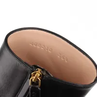 【未使用級】グッチ ハイヒール GGマーモント フリンジ 黒 レザー 35 brand-td-store_00021667