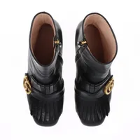 グッチ♡GGマーモントショートブーツ GUCCI （未使用 展示品）グッチ GG マーモント Vステッチ