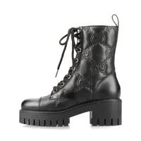 GUCCI グッチ GGアンクルショートブーツ 38 ホワイト ブラウン org.jpg