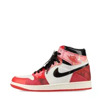 Nike Air Jordan ハイカットスニーカー ホワイト/レッド - メルカリ