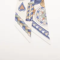 【超美品】HERMES ツイリー アルネドゥクール スカーフ シルク100％ HERMES エルメス スカーフ ツイリー アルネ ドゥ クール