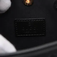 ★送料関税込★GUCCI GGレザー スーパーミニ 2WAY バッグ グッチ GGレザー スーパーミニバッグ レザー 2WAYハンドバッグ