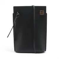 ☆専用☆ LOEWE ロエベ　ダイスポケット　ブラック LOEWE ロエベ レザー ダイスポケット ショルダーバッグ ブラック