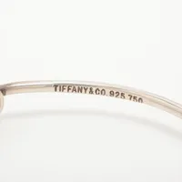 h013 ティファニー　ラブノット　コンビ　ブレスレット　シルバー925/750 h013 ティファニー ラブノット コンビ ブレスレット シルバー925/750