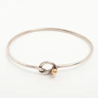 Tiffany ブレスレット　ラブノット　925/750 ラブノット ブレスレット 925 750 コンビ TIFFANY &Co