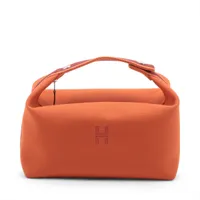 極美品✨️ エルメス ルーリー オレンジ ブラック リバーシブル バングル 金 hermes