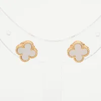 ヴァンクリーフアンドアーペル　スイートアルハンブラピアス スウィート アルハンブラ ピアス 18K ローズ ゴールド