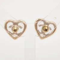 ◆シャネル ココマーク ピアス(両耳用) GP ゴールド ハート CHANEL シャネル ピアス アクセサリー 両耳用 CCマーク ハート