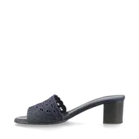 エルメス グラディス デニム サンダル EU37 1/2 レディース