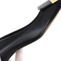 セルジオロッシ SR1 パンプス ブラック 36 セルジオロッシ SR1 レザー パンプス 36 レディース ブラック