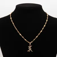 ローリーロドキン ネックレス 18K 31.3g イニシャル