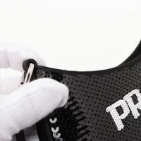 プラダ クレオ スパンコールxレザー 2WAYショルダーバッグ
