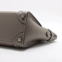CÉLINE ラゲージ　マイクロ　スリ　グレージュ レザー ハンドバッグ 楽天市場】セリーヌ CELINE ラゲージ マイクロ ラゲージ